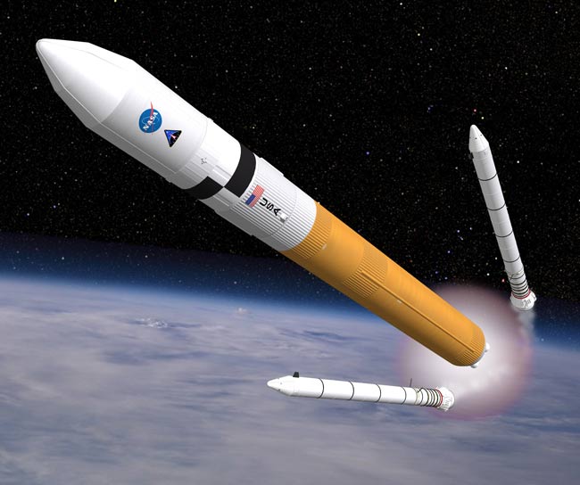 NASA's New Heavy-Lift Launcher Would First Fly With Solid Rocket Boosters
